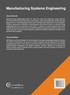 Manufacturing Systems Engineering