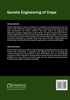Genetic Engineering of Crops