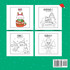 Super Cute & Easy Christmas Coloring Book for Chinese Language Learners