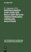 Ergänzungen zum zweiten Buch der Reichsversicherungsordnung, Nachtrag