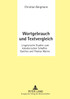 Wortgebrauch und Textvergleich