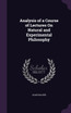 Analysis of a Course of Lectures On Natural and Experimental Philosophy
