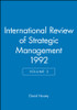 International Review of Strategic Management 1992, Volume 3