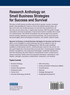 Research Anthology on Small Business Strategies for Success and Survival, VOL 1