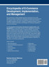 Encyclopedia of E-Commerce Development, Implementation, and Management, VOL 3