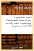 La première année d'économie domestique