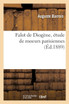 Falot de Diogène, étude de moeurs parisiennes