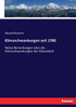 Klimaschwankungen seit 1700