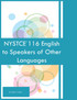 NYSTCE 116 English to Speakers of Other Languages