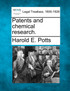 Patents and chemical research.