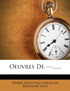 Oeuvres De ---......