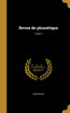 Revue de phonétique; Tome 2