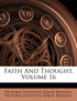 Faith And Thought, Volume 16