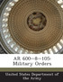 AR 600-8-105
