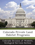 Colorado Private Land Habitat Programs