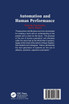 Automation and Human Performance