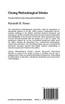 Closing Methodological Divides