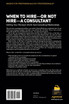 When to Hire or Not Hire a Consultant