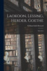 Laokoon, Lessing, Herder, Goethe