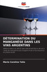 DÉTERMINATION DU MANGANÈSE DANS LES VINS ARGENTINS
