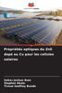 Propriétés optiques du ZnS dopé au Cu pour les cellules solaires