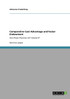 Comparative Cost Advantage and Factor Endowment