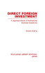 Direct Foreign Investment