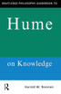 Routledge Philosophy GuideBook to Hume on Knowledge