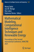 Mathematical Modeling, Computational Intelligence Techniques and Renewable Energy by Manoj Sahni (Paperback)