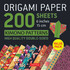 Origami Paper 200 sheets Kimono Patterns 6" (15 cm)