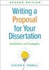 Writing a Proposal for Your Dissertation, Second Edition