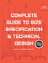 Complete Guide to Size Specificatio: Bundle Book + Studio Access Card