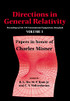 Directions in General Relativity