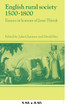 English Rural Society, 1500-1800