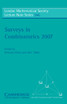 Surveys in Combinatorics 2007