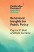 Behavioral Insights for Public Policy