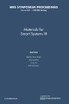 Materials for Smart Systems III