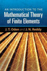 Introduction to the Mathematical Theory of Finite Elements