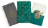 Harry Potter: Slytherin Constellation Sewn Pocket Notebook Collection (Set of 3)