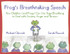 Frog's Breathtaking Speech: How children (and frogs) can use yoga breath