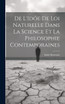 De L'Idóe de loi Naturelle dans La Science et la Philosophie Contemporaines