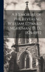 A Memorial of the Reverend William Edward Merriman, D. D., 1825-1892