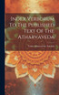 Index Verborum To The Published Text Of The Atharvaveda
