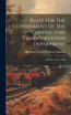 Rules For The Government Of The Conducting Transportation Department