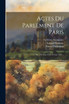 Actes Du Parlement De Paris