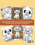 Fall Puppies Coloring Book