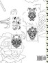 Tattoo Flash and Skull Coloring Book