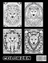 Serenity Safari Mandalas
