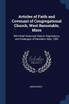 Articles of Faith and Covenant of Congregational Church, West Barnstable, Mass