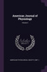 American Journal of Physiology; Volume 4